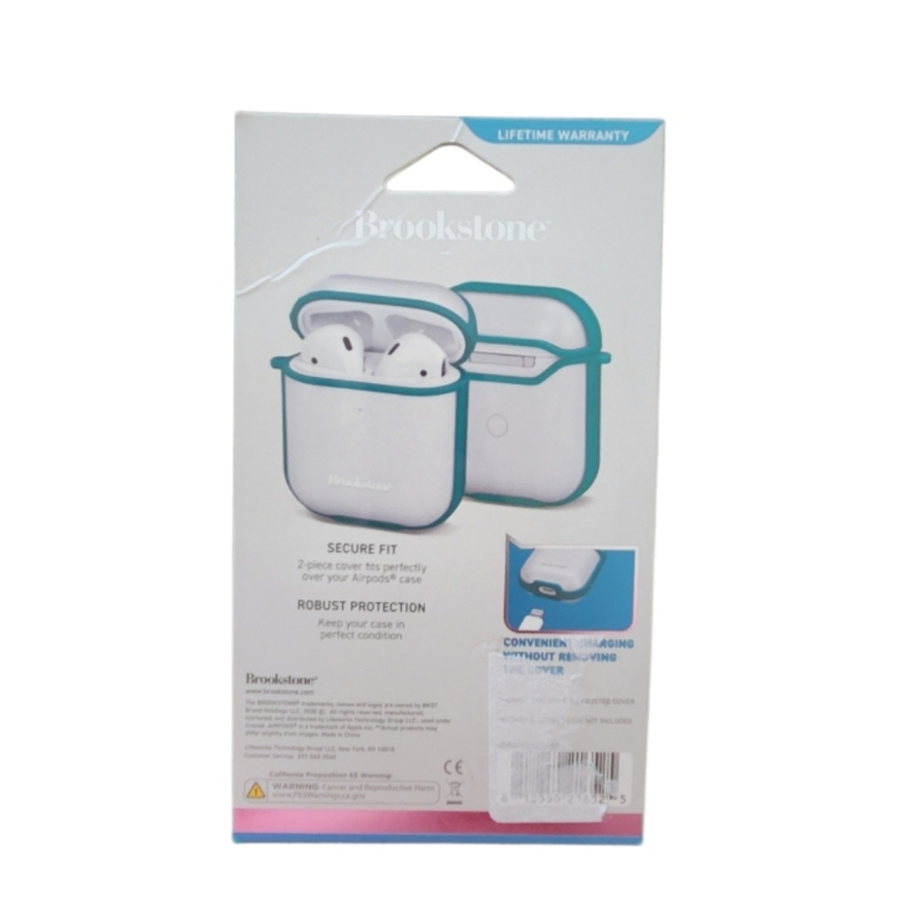 BROOKSTONE HARD PROTECTIVE AIRPOD CASE COVER NWT - Picture 2 of 2